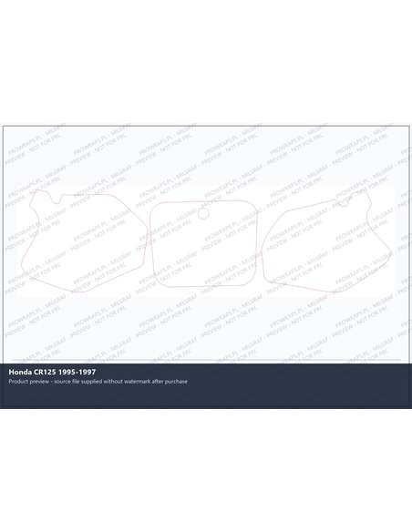 PPF Template - Honda CR125 1995-1997