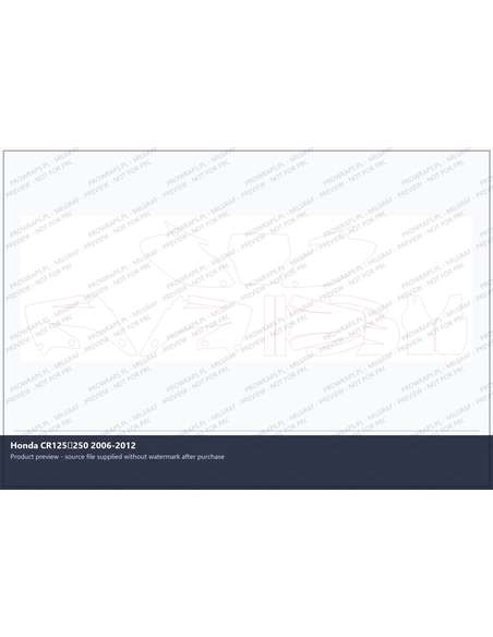 PPF Template - Honda CR125250 2006-2012