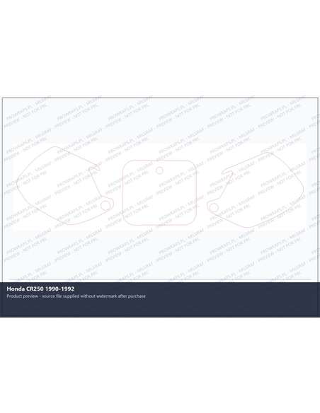 PPF Template - Honda CR250 1990-1992