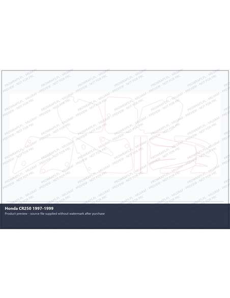 PPF Template - Honda CR250 1997-1999