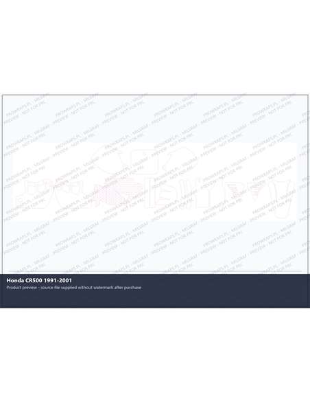 PPF Template - Honda CR500 1991-2001