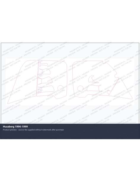 PPF Template - Husaberg 1996-1999