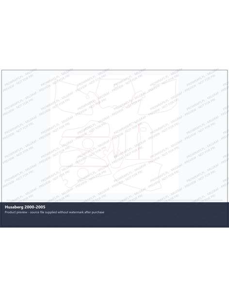 PPF Template - Husaberg 2000-2005