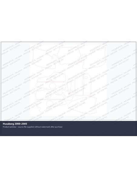PPF Template - Husaberg 2000-2005