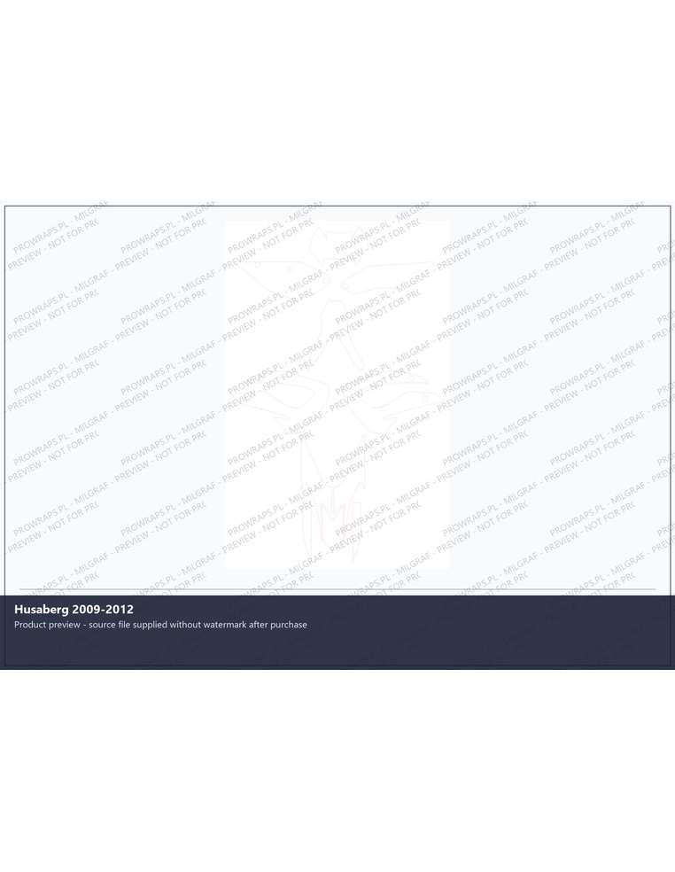 PPF Template - Husaberg 2009-2012