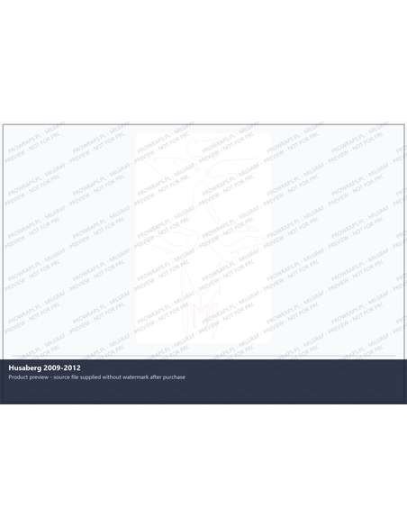 PPF Template - Husaberg 2009-2012