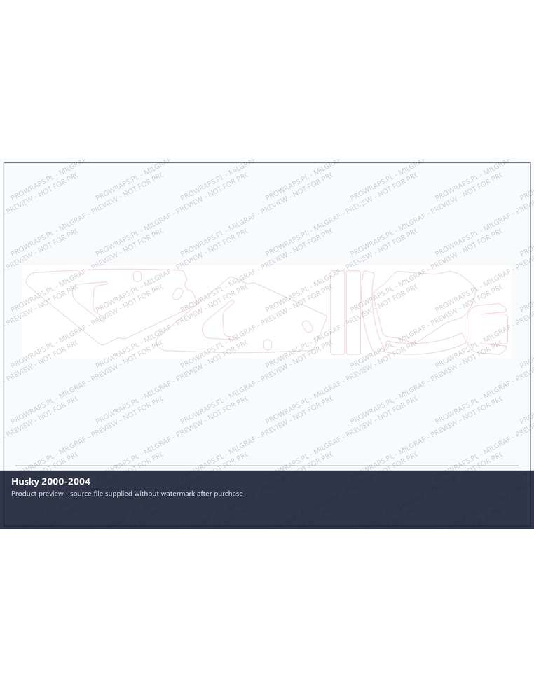 PPF Template - Husky 2000-2004