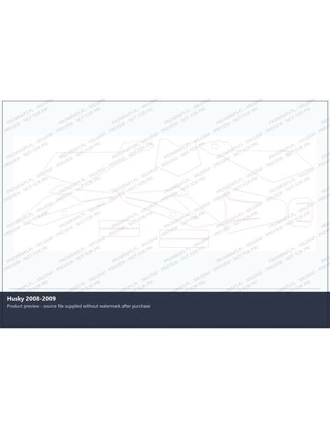 PPF Template - Husky 2008-2009