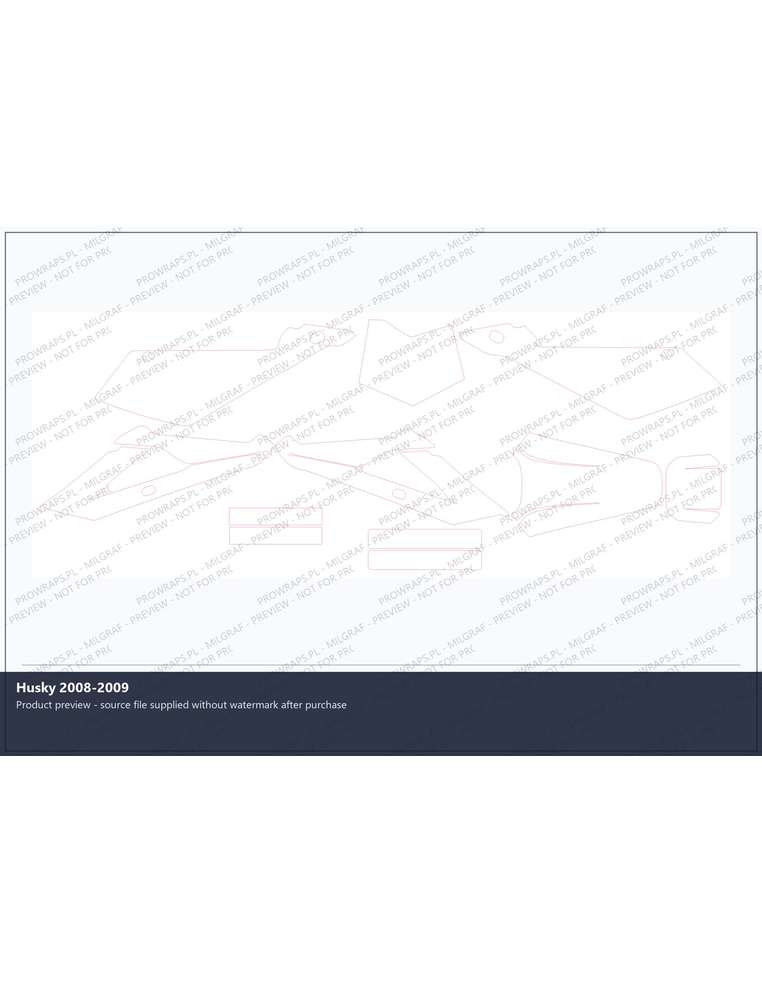 PPF Template - Husky 2008-2009