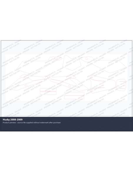 PPF Template - Husky 2008-2009