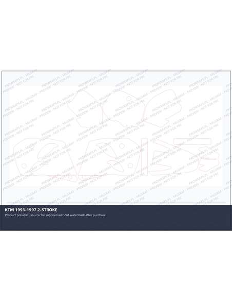 PPF Template - KTM 1993-1997 2-STROKE