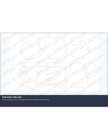 PPF Template - KTM 65SX 1998-2001