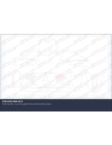 PPF Template - KTM 65SX 2009-2012