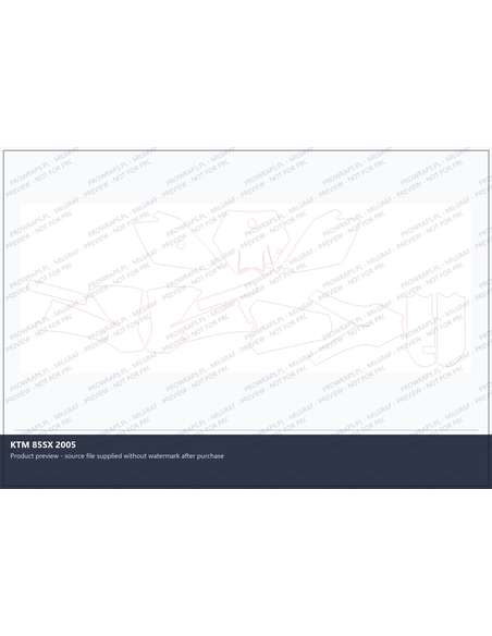 PPF Template - KTM 85SX 2005