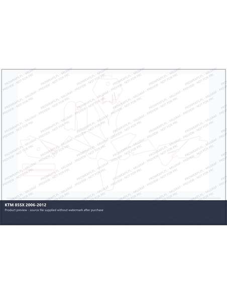 PPF Template - KTM 85SX 2006-2012