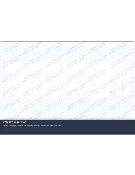 PPF Template - KTM EXC 1998-2000