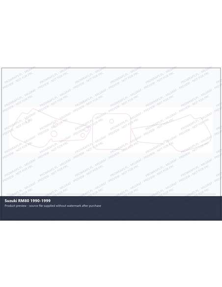 PPF Template - Suzuki RM80 1990-1999