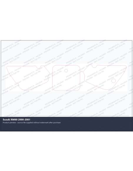 PPF Template - Suzuki RM80 2000-2001