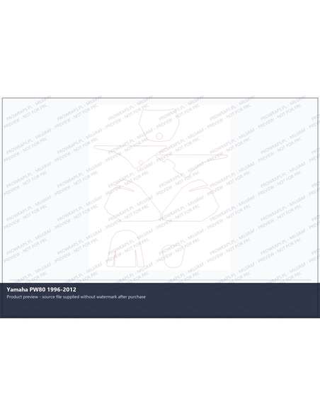 PPF Template - Yamaha PW80 1996-2012