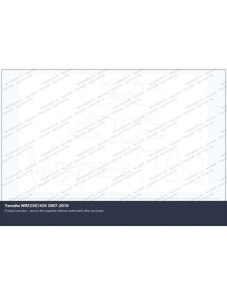 PPF Template - Yamaha WRF250450 2007-2010