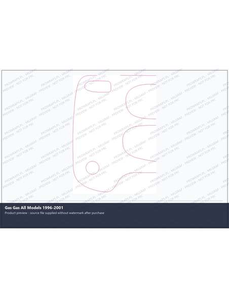 PPF Template - Gas Gas All Models 1996-2001
