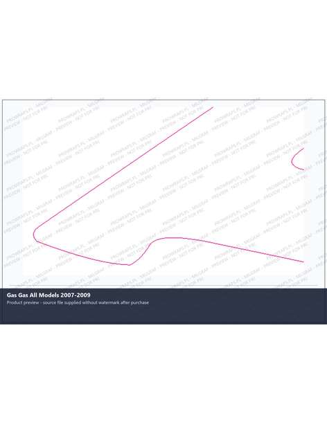 PPF Template - Gas Gas All Models 2007-2009
