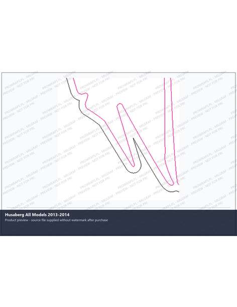 PPF Template - Husaberg All Models 2013-2014