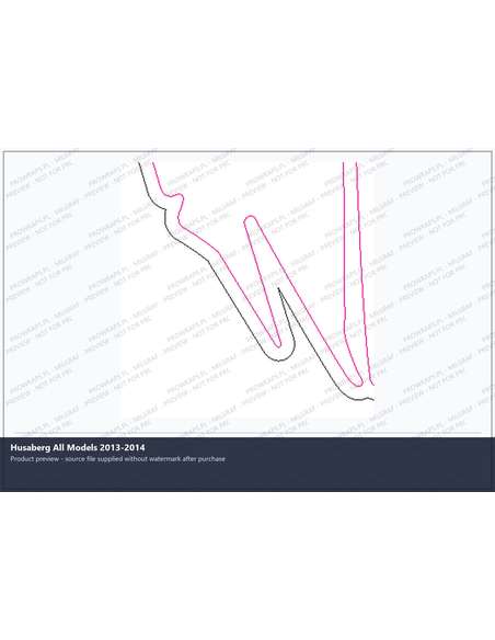 PPF Template - Husaberg All Models 2013-2014