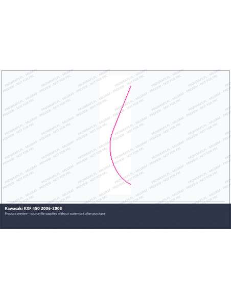 PPF Template - Kawasaki KXF 450 2006-2008