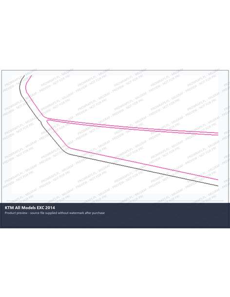 PPF Template - KTM All Models EXC 2014
