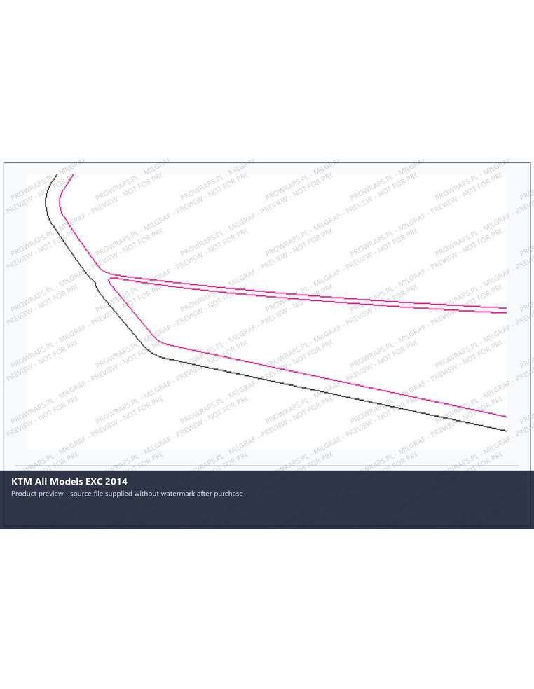 PPF Template - KTM All Models EXC 2014