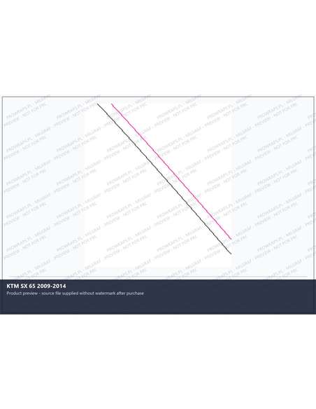 PPF Template - KTM SX 65 2009-2014