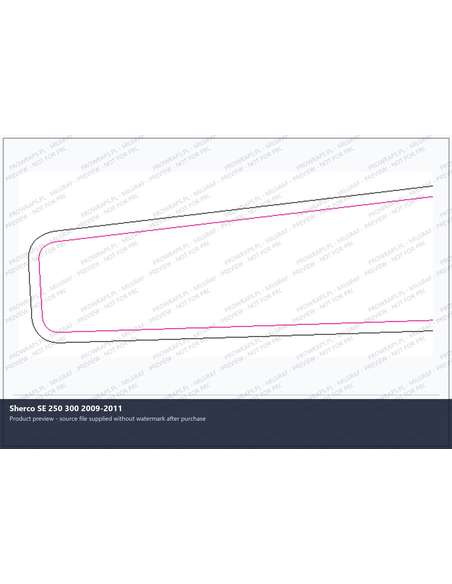 PPF Template - Sherco SE 250 300 2009-2011