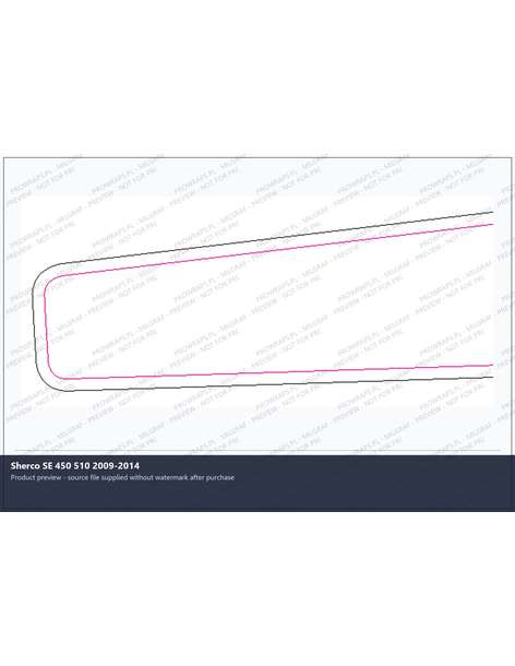 PPF Template - Sherco SE 450 510 2009-2014
