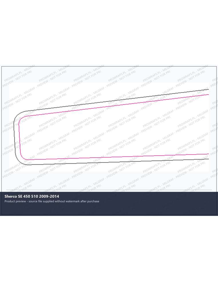 PPF Template - Sherco SE 450 510 2009-2014