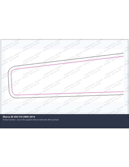 PPF Template - Sherco SE 450 510 2009-2014