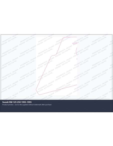 PPF Template - Suzuki RM 125 250 1993-1995