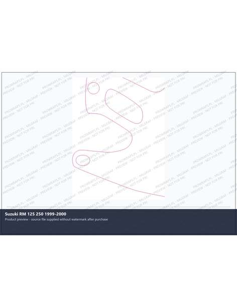 PPF Template - Suzuki RM 125 250 1999-2000