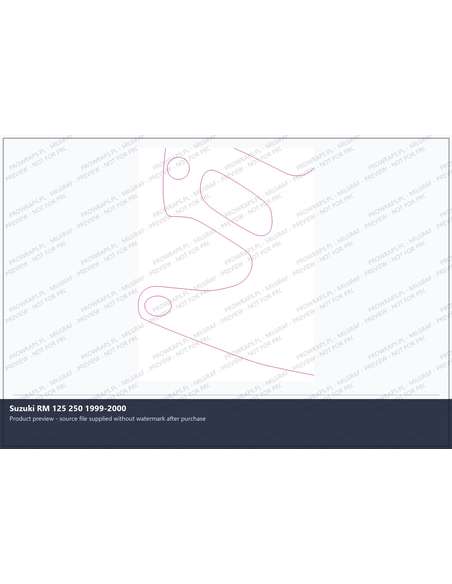 PPF Template - Suzuki RM 125 250 1999-2000