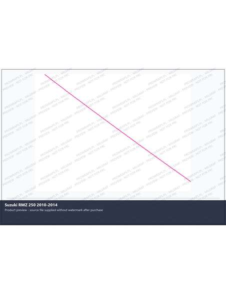 PPF Template - Suzuki RMZ 250 2010-2014
