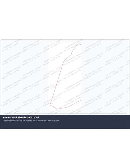 PPF Template - Yamaha WRF 250 450 2003-2006