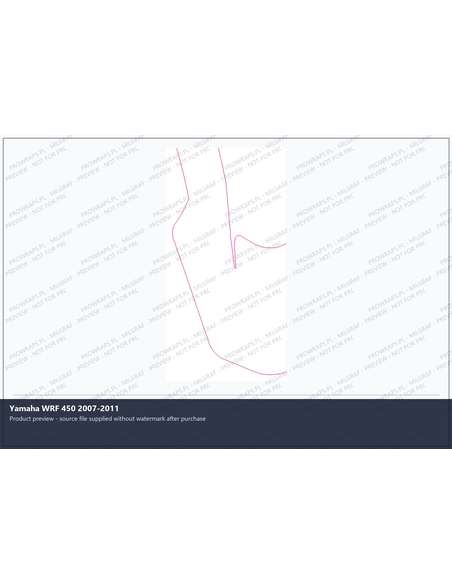 PPF Template - Yamaha WRF 450 2007-2011