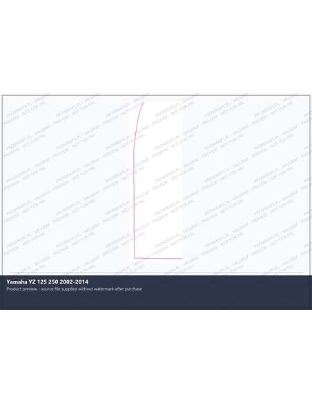 PPF Template - Yamaha YZ 125 250 2002-2014