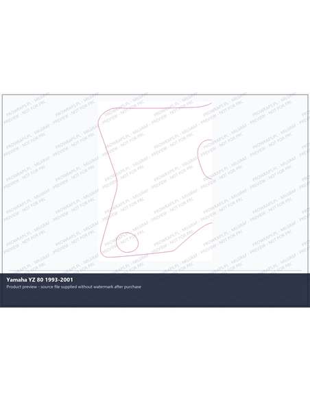 PPF Template - Yamaha YZ 80 1993-2001