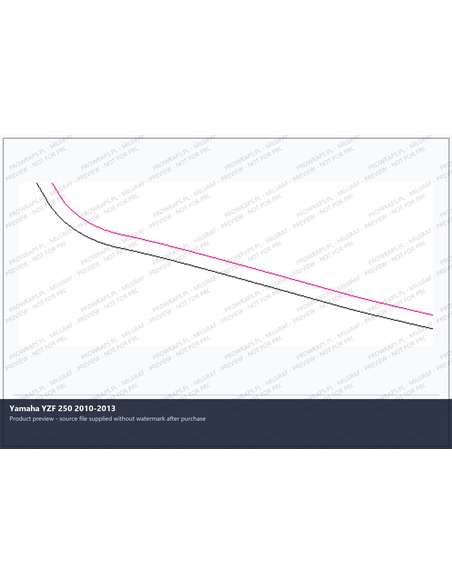 PPF Template - Yamaha YZF 250 2010-2013