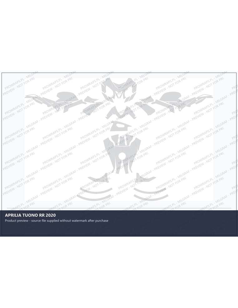 PPF Template - APRILIA TUONO RR 2020