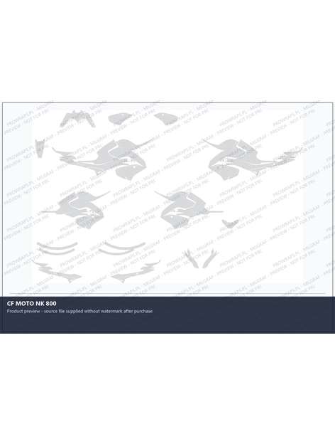 PPF Template - CF MOTO NK 800