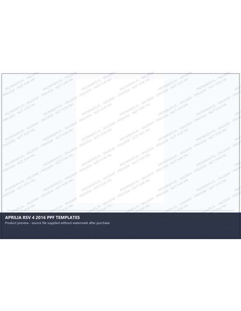 PPF Template - APRILIA RSV 4 2016 PPF TEMPLATES