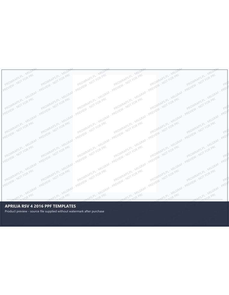 PPF Template - APRILIA RSV 4 2016 PPF TEMPLATES