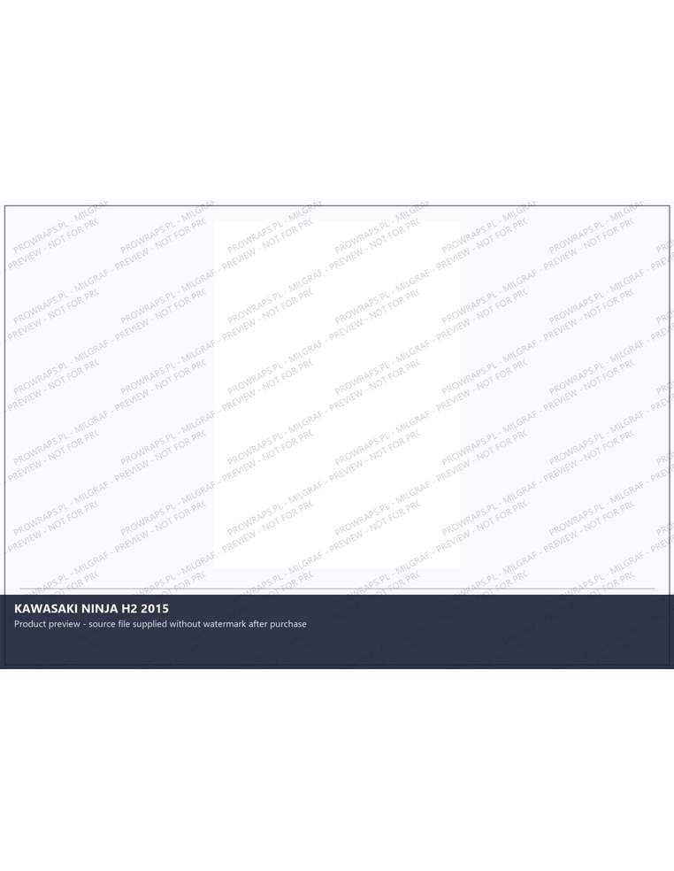 PPF Template - KAWASAKI NINJA H2 2015